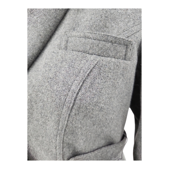 Women's Stylish Grey Blazer Jacket Outerwear/Officewear - Picture 4 of 7